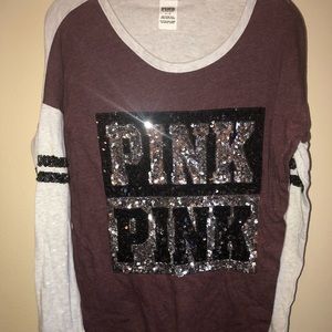 PINK Long Sleeve Top.